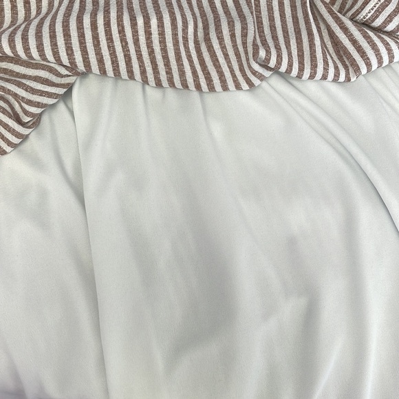 0124-10M SWEET Stripes Ruffle Dress - Picture 3 of 3